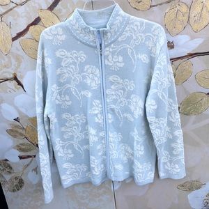 Coldwater Creek zippered sweater.